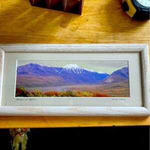 Estate auction autumn in Denali by R. Levesque Art Print 6 X 13"